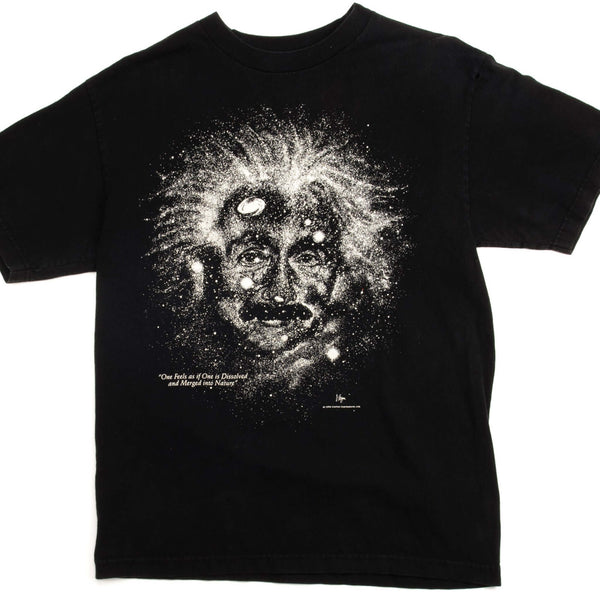 VINTAGE GLOW IN THE DARK ALBERT EINSTEIN TEE SHIRT 1993 SIZE MEDIUM