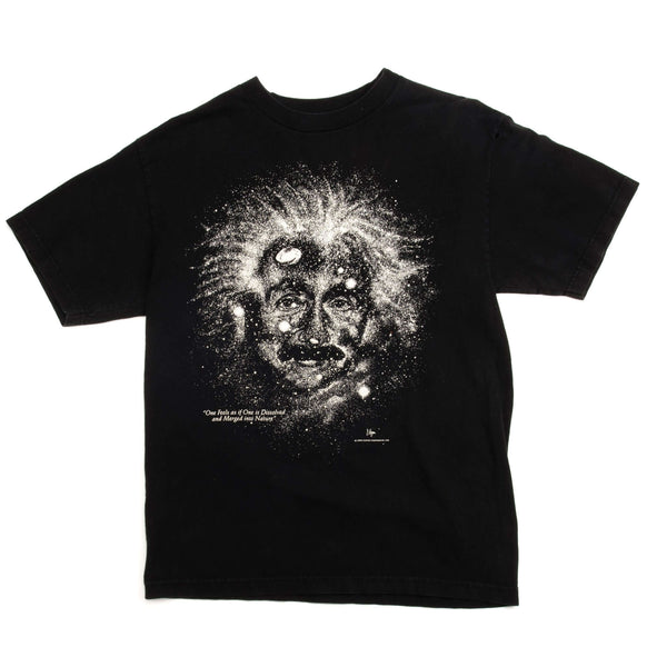 VINTAGE GLOW IN THE DARK ALBERT EINSTEIN TEE SHIRT 1993 SIZE MEDIUM