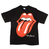 VINTAGE ROLLING STONES THE NORTH AMERICAN TOUR TEE SHIRT 1989 MEDIUM MADE IN USA