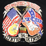 VINTAGE LYNYRD SKYNYRD TEE SHIRT ENDANGERED SPECIES TOUR 1994 SIZE LARGE MADE IN USA