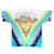 Vintage Tie Dye Grateful Dead Tee Shirt By Liquid Blue 1996 Size XL Made In USA.


