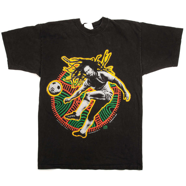 Vintage Bob Marley Soccer Tee Shirt 1994 Size Large.

Single stitch

Jammin til the Jam is through...

Jam Children must unite for life is worth much more than gold.


