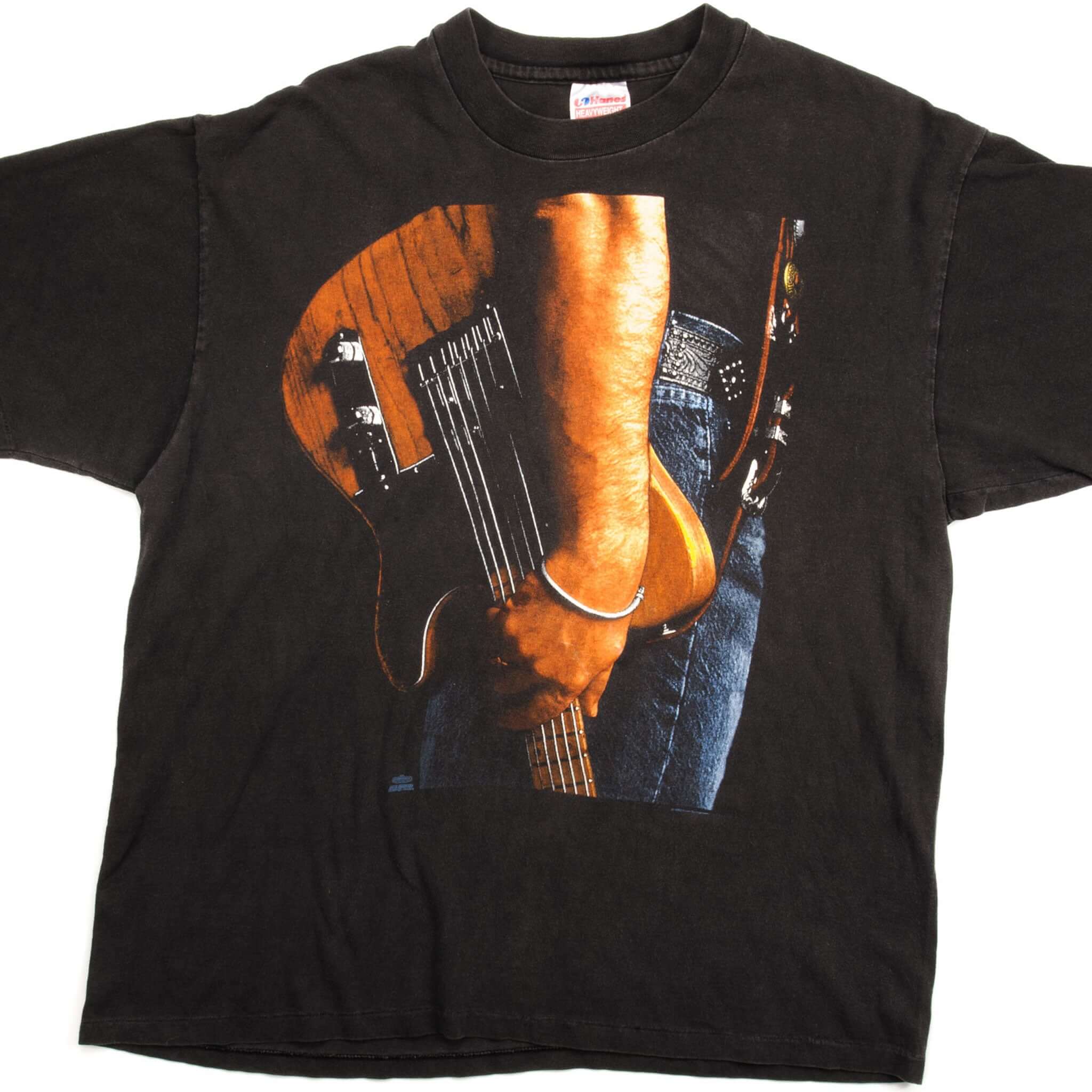 VINTAGE BRUCE SPRINGSTEEN WORLD TOUR TEE SHIRT 1992 SIZE LARGE MADE IN USA