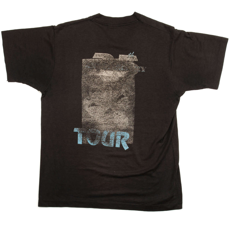 VINTAGE JOHN KAY & STEPPENWOLF 25 ANNIVERSARY TOUR TEE SHIRT 1992 LARGE MADE USA